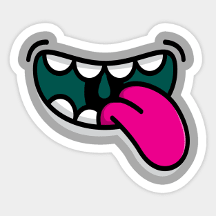Happy Mouth Sticker